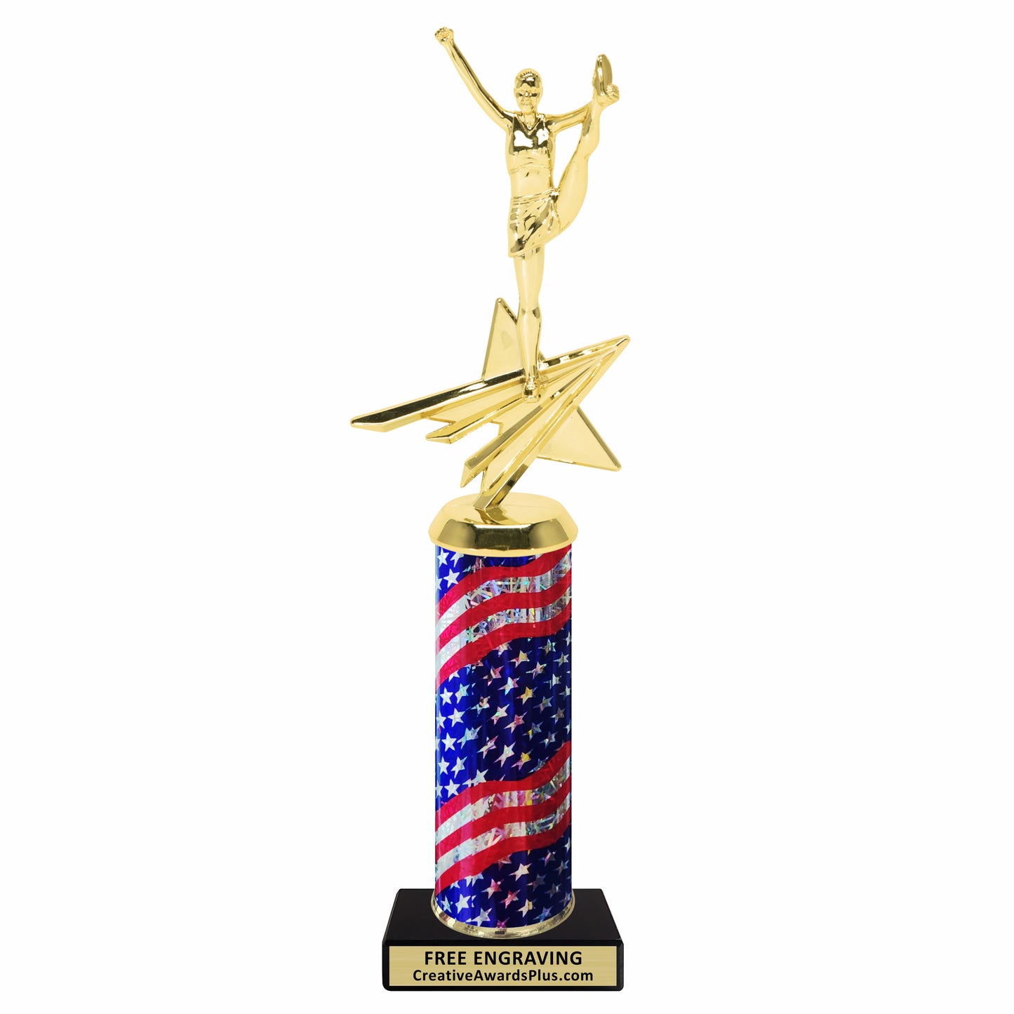Star Cheer Classic Trophy 12.5" / Multiple