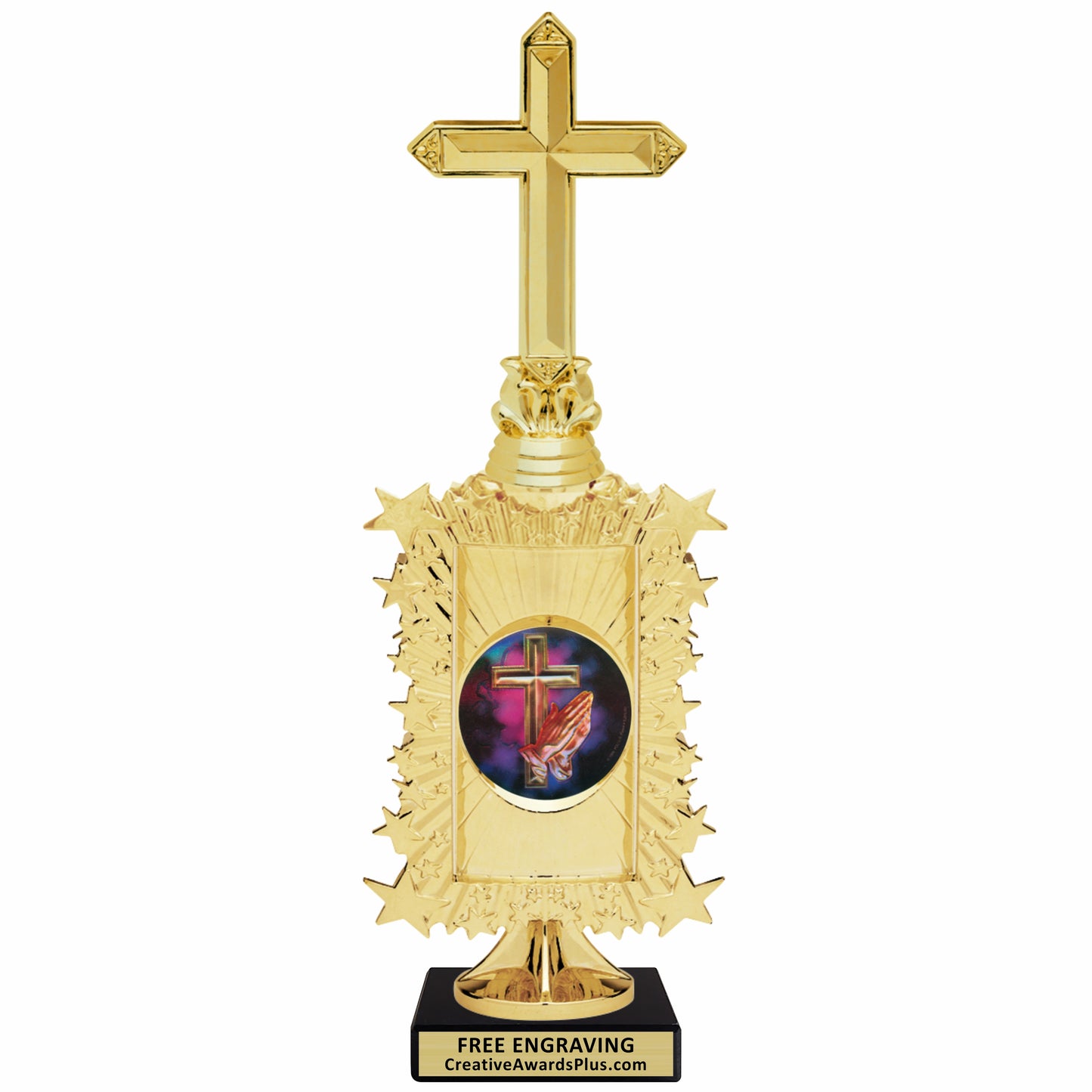Laurel Christian Trophy 12.25" / Gold