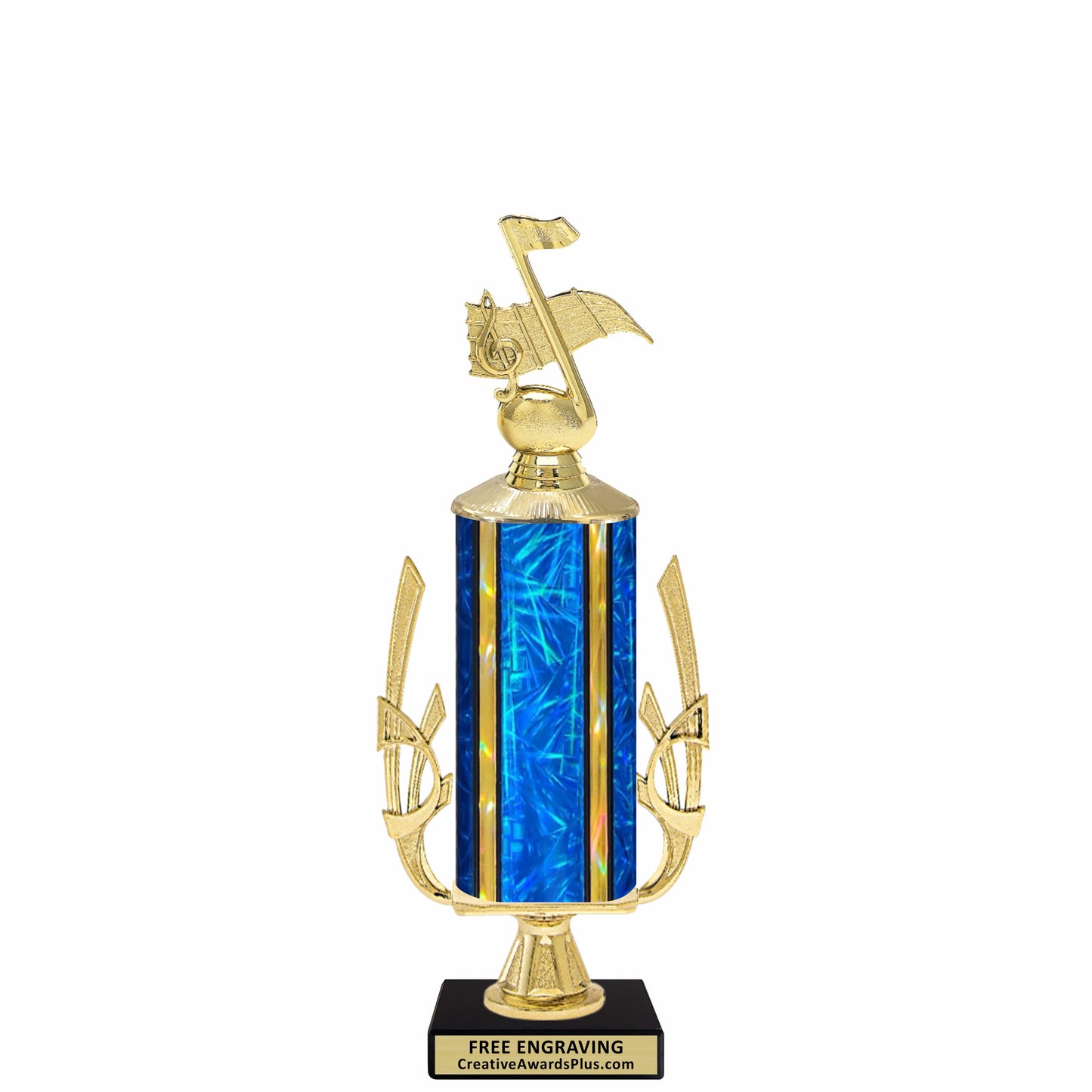 Accent Music Trophy 13.25" / Gold