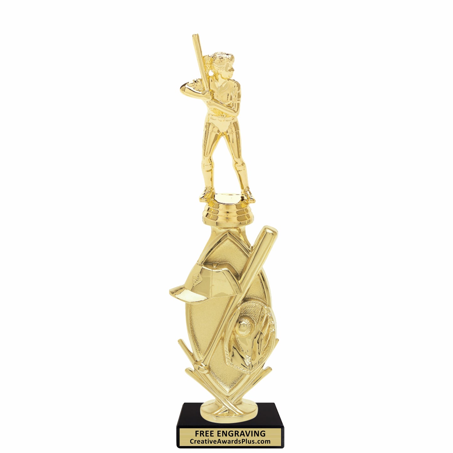Alpha Softball Trophy 12" / Gold