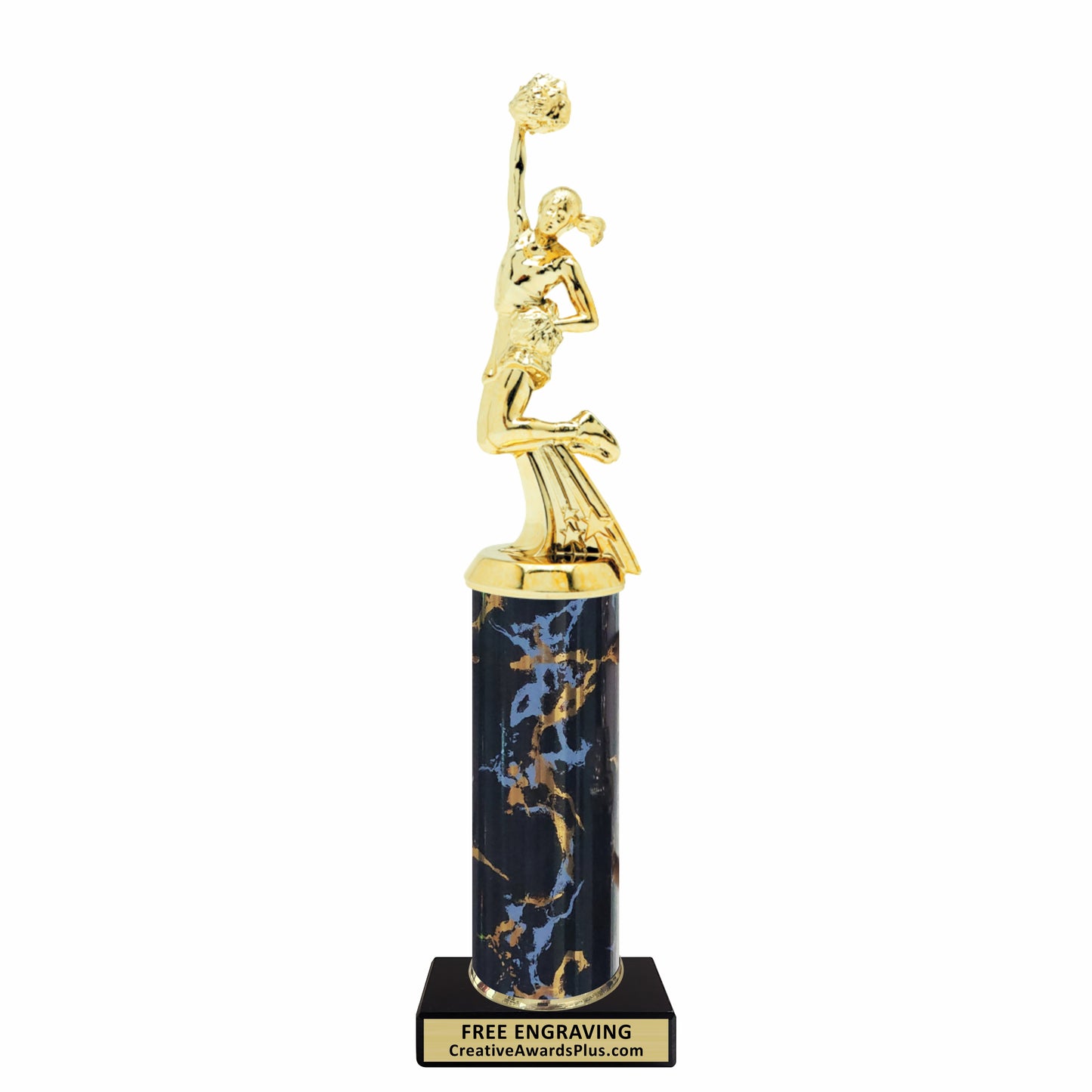 All Star Cheer Classic Trophy 11.9" / Multiple