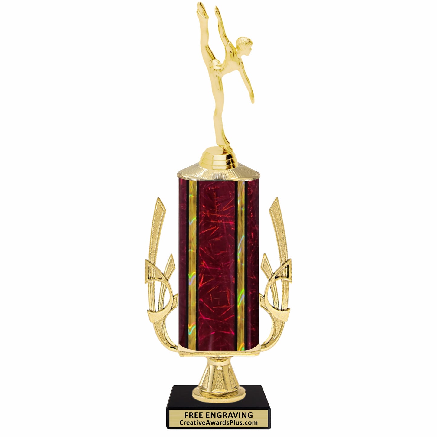 Accent Modern Dance Trophy 14.75" / Gold