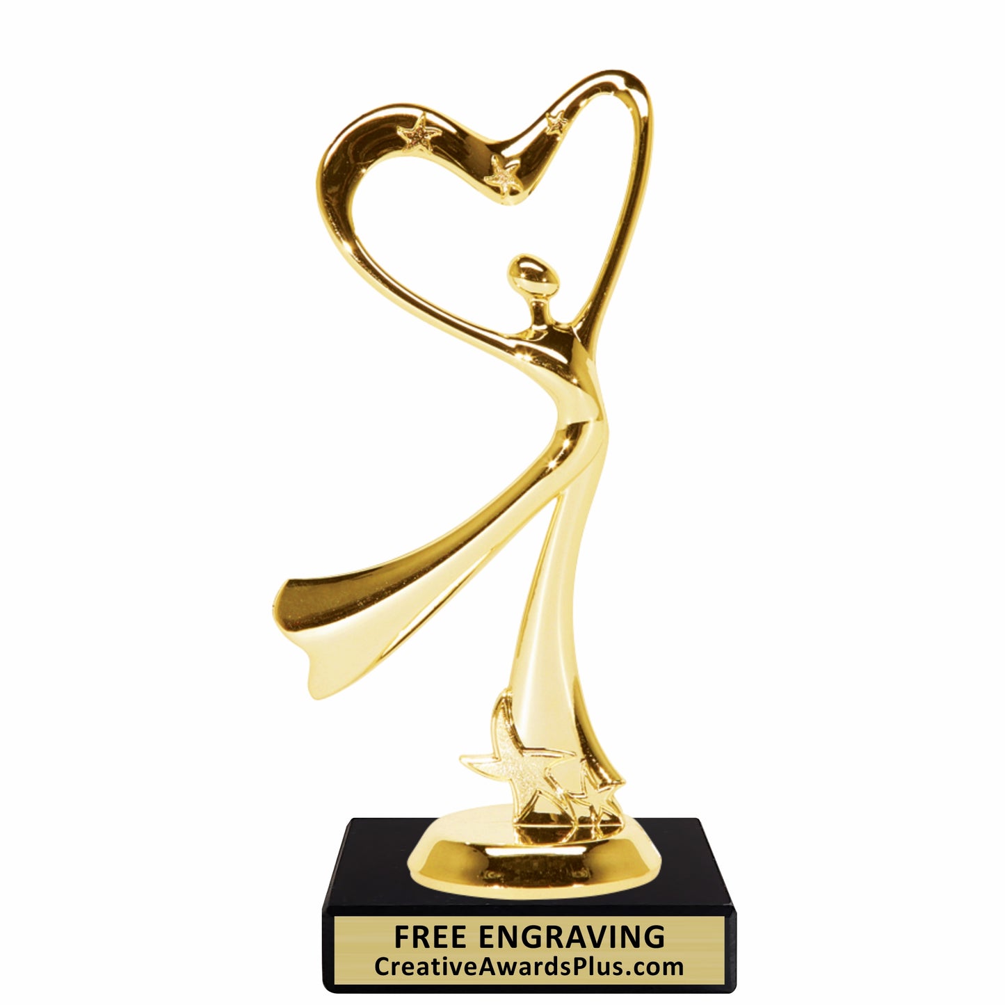 Heart Dancer Trophy 7" / Gold