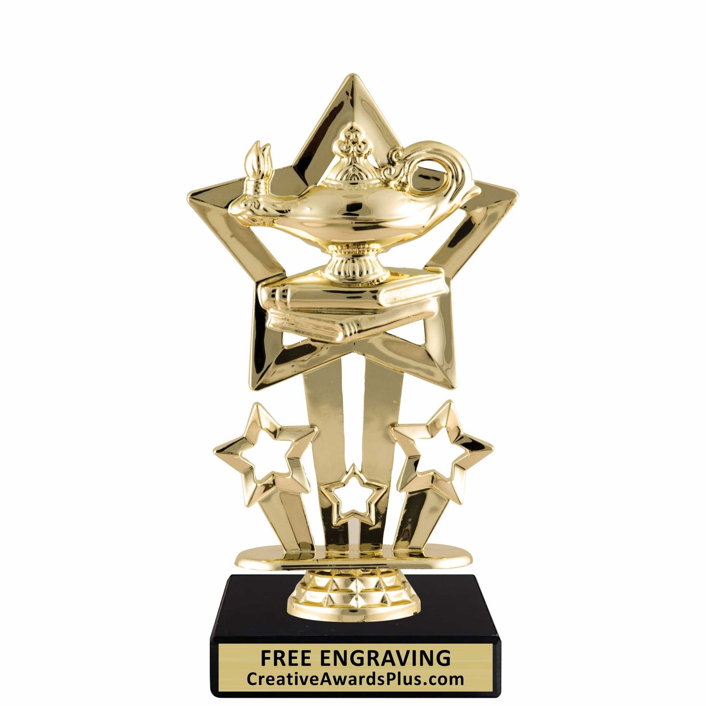 Starlight Academic Trophy 6.63" / Gold