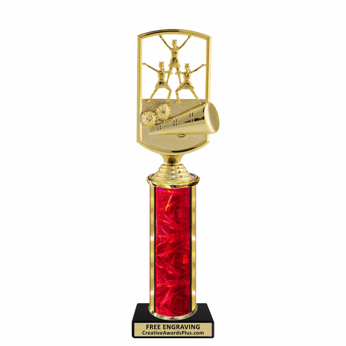 Pyramid Cheer Classic Trophy 11.63" / Multiple
