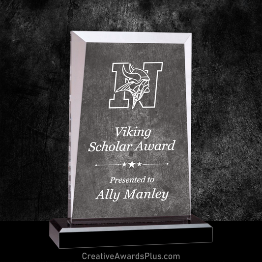 Apex Acrylic with Black Base 8.75" / Black