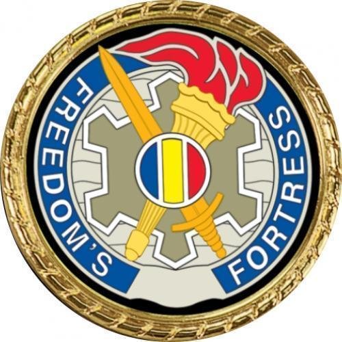 Challenge Coin 1.75" Diameter / Gold / Rope