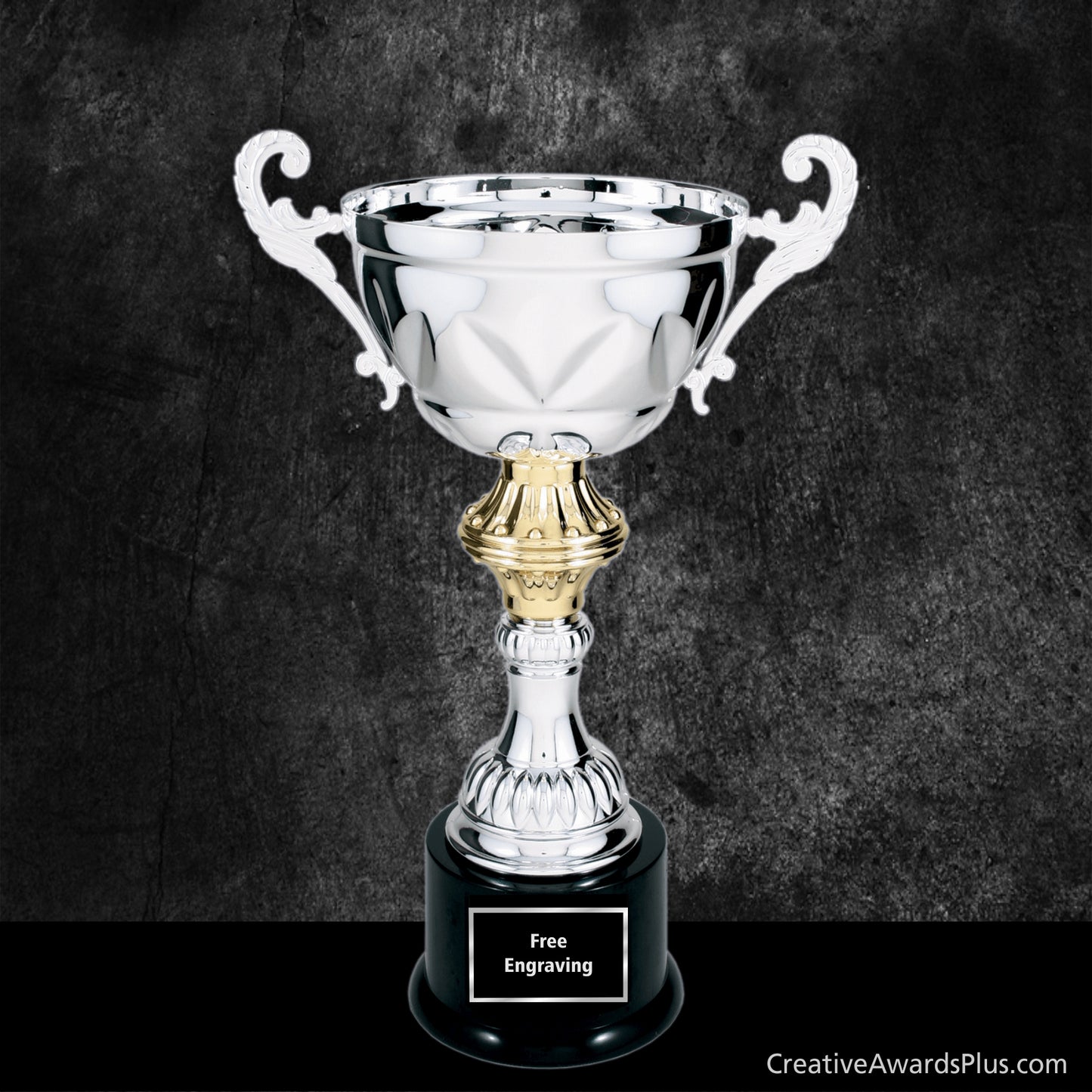 Accent Silver Trophy Cup 13"