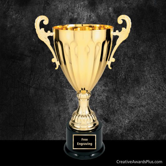 Splendid Gold Trophy Cup 13.25"