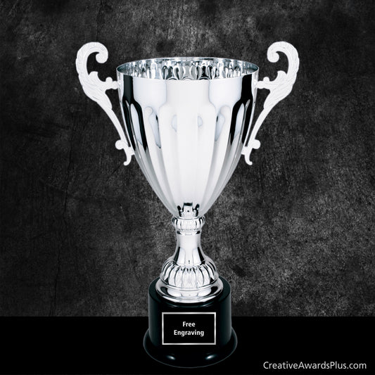 Splendid Silver Trophy Cup 13.25"