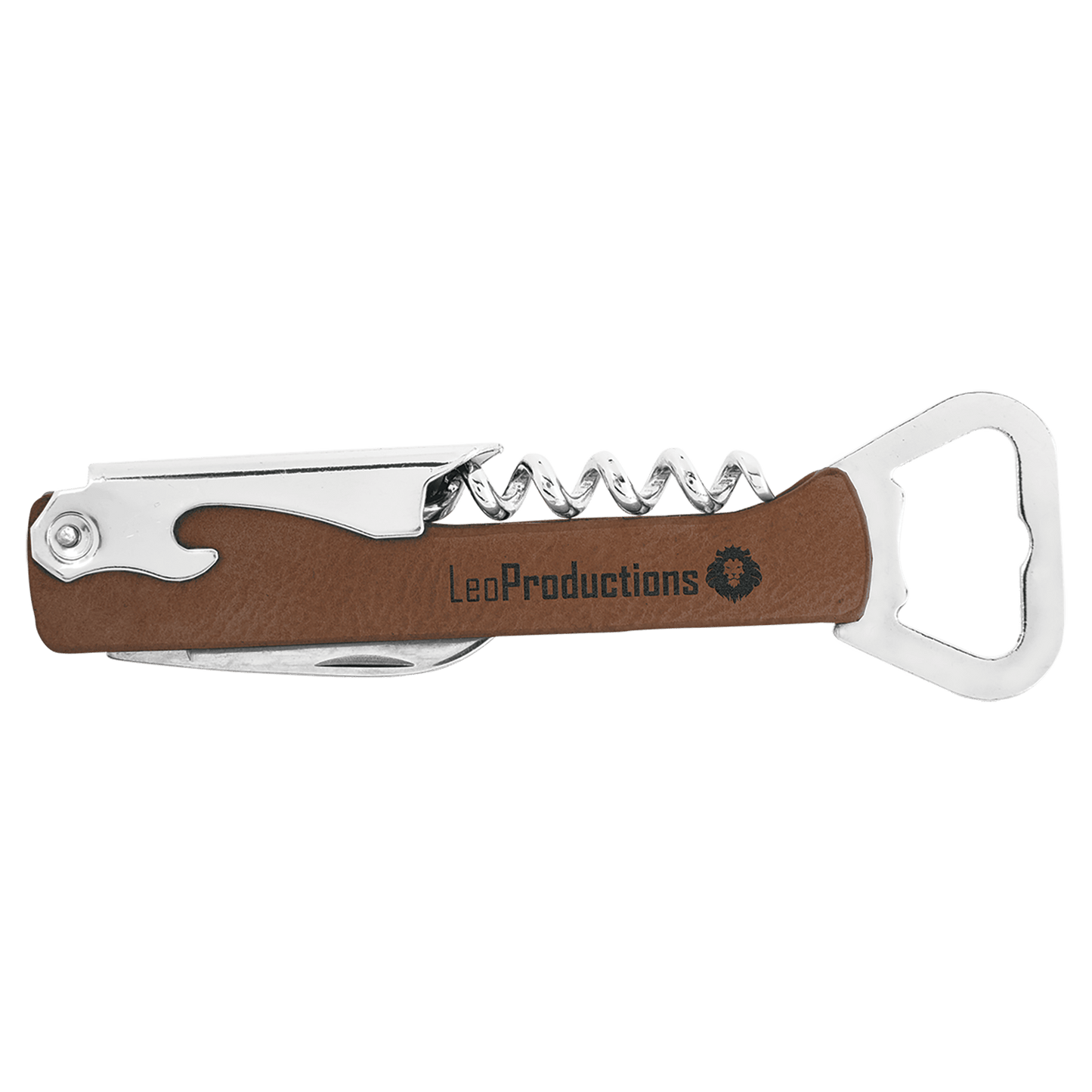 Wine Bottle Opener 5.25" / Dark Brown