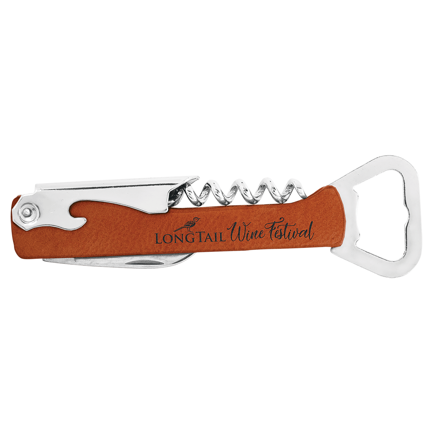 Wine Bottle Opener 5.25" / Rawhide