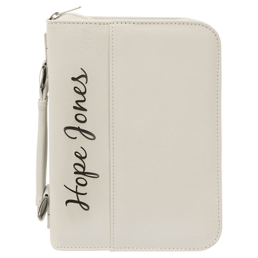 Bible Cover 6.75" x 9.25" x 2" / White
