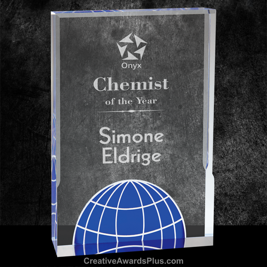 Globe Acrylic 8" / Blue