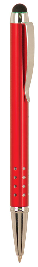 Pen with Stylus 5 1/8" / Red
