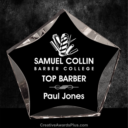 Luminary Black Star Acrylic 7" / Black