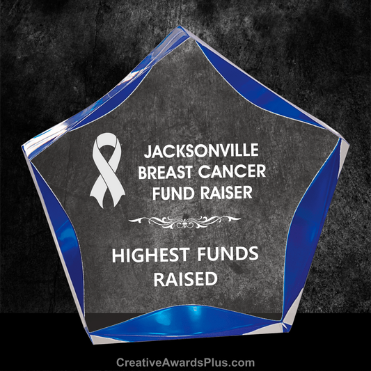 Luminary Star Acrylic 7" / Blue