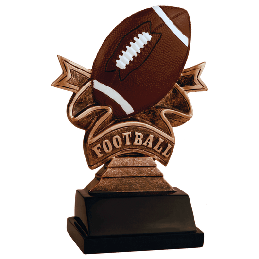 Ribbon Football Award 5.5"