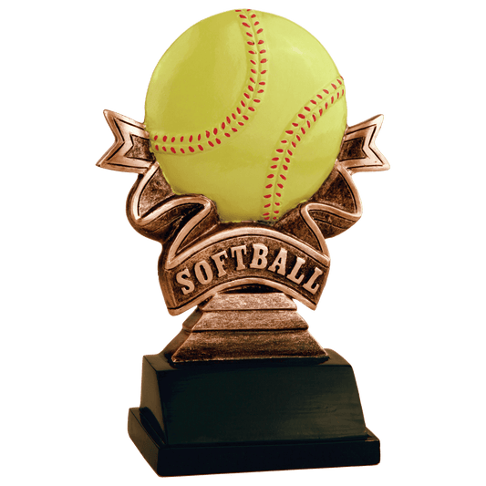 Ribbon Softball Award 5.5"