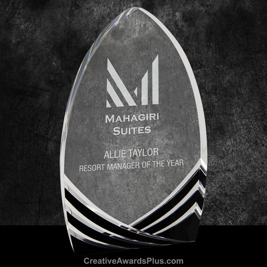 Cathdral Soaring Acrylic 8" / Black