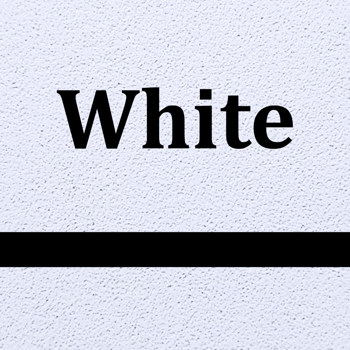 Custom Textured Plastic Plate Custom Sizes / White/Black / 165
