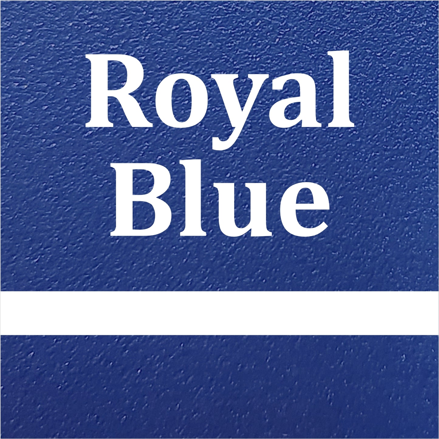 Custom Textured Plastic Plate Custom Sizes / Royal Blue/White / 235