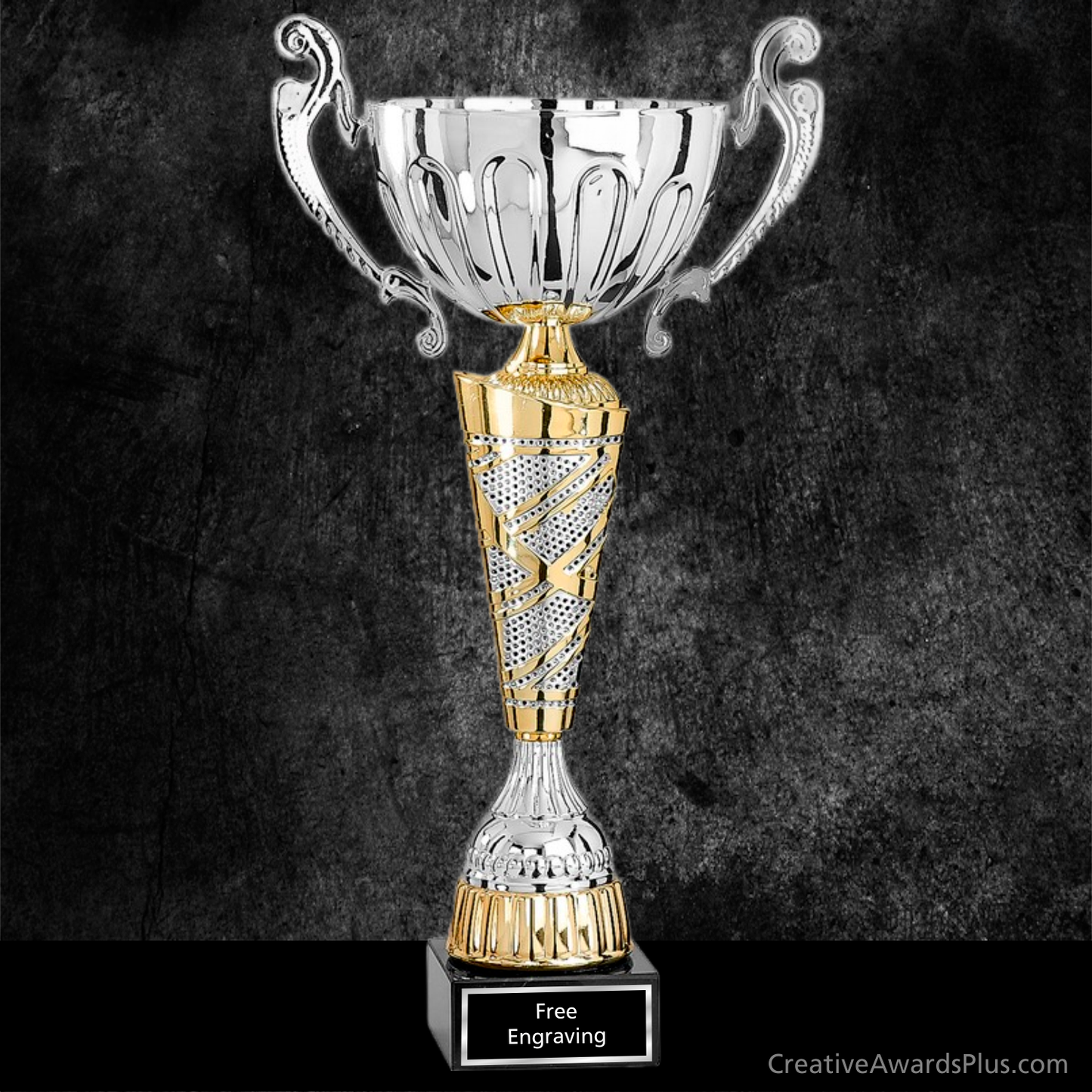 Impressive Trophy Cup 17.75" / Silver/Gold