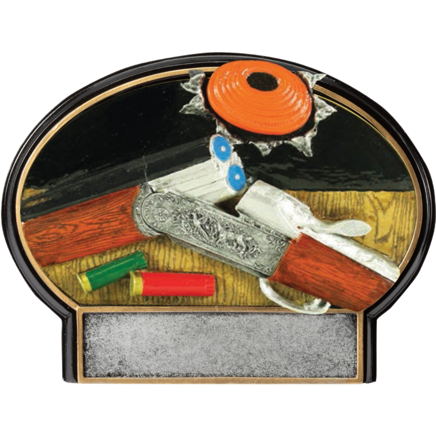 Burst Thru Trap Shooting Award 5.5"