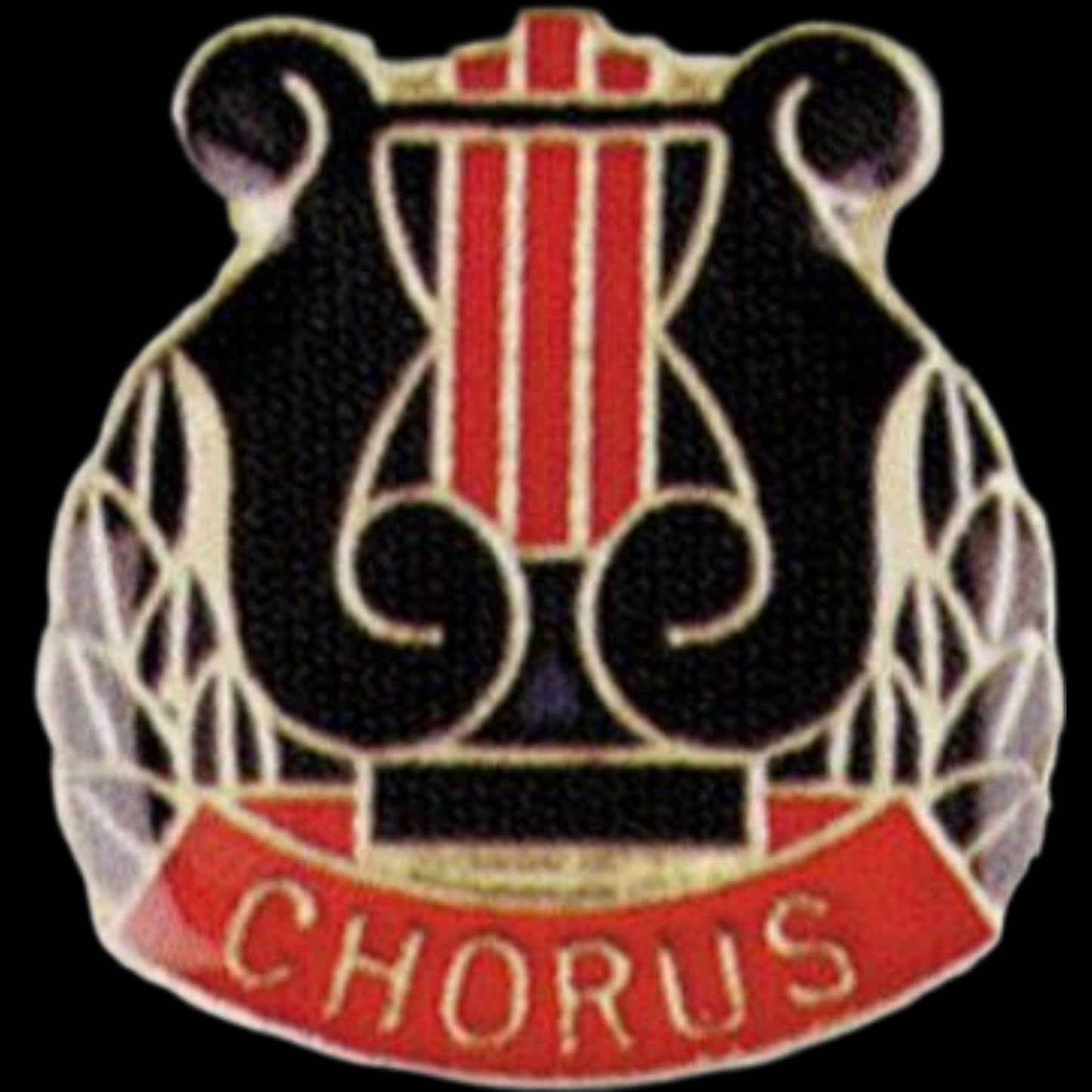 Musicians Chorus Pin 1"