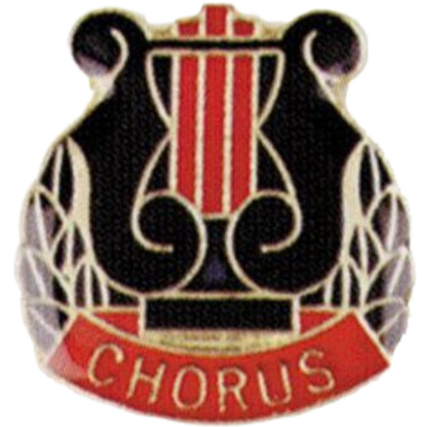 Musicians Chorus Pin 1"