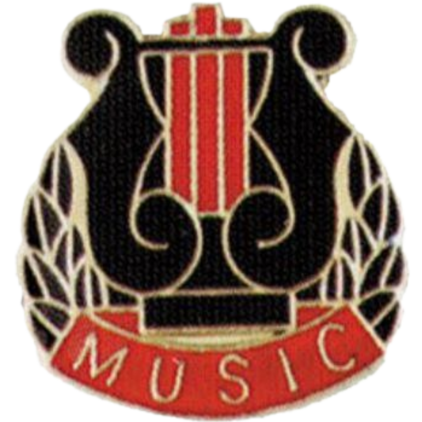 Musicians Music Pin 1"