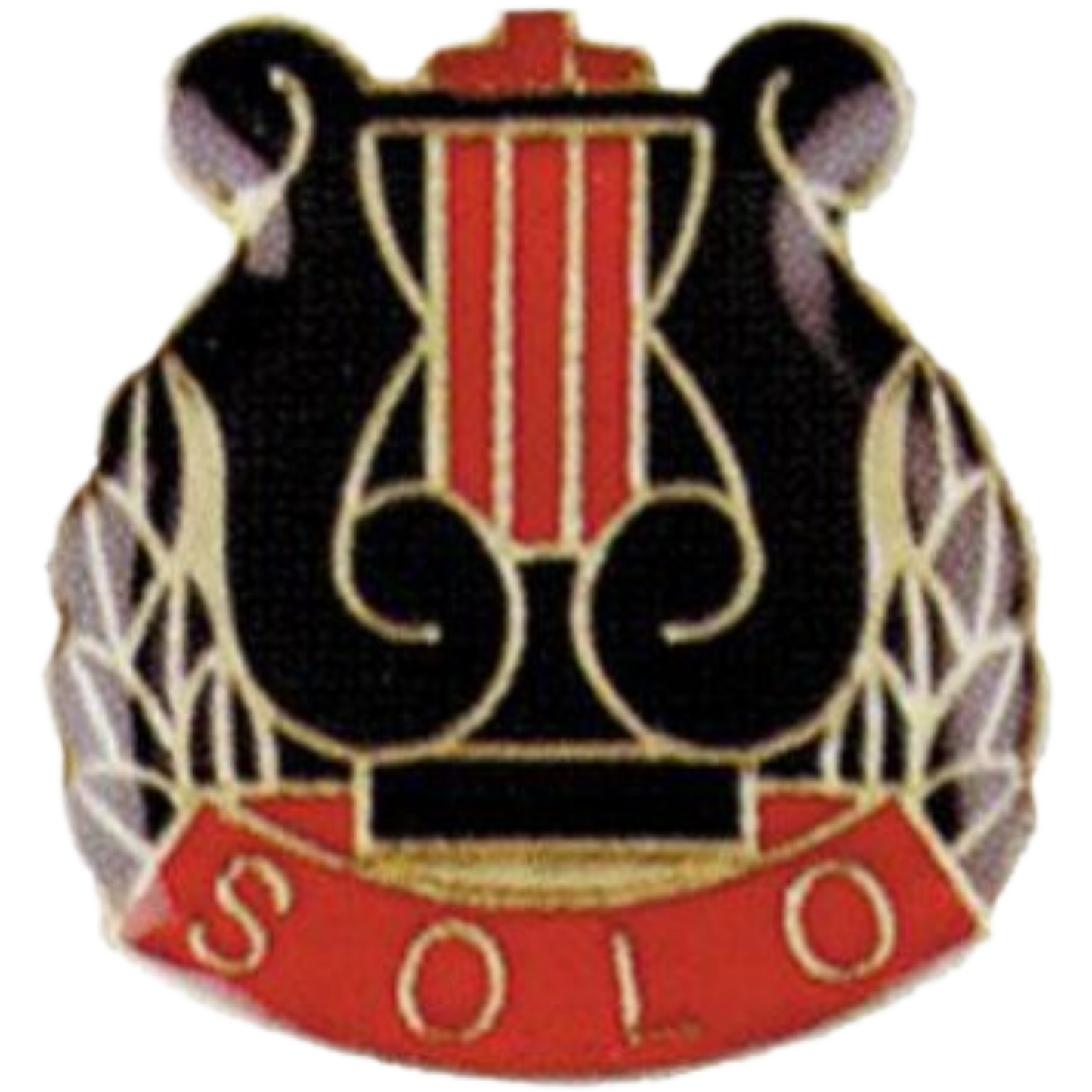 Musicians Solo Pin 1"