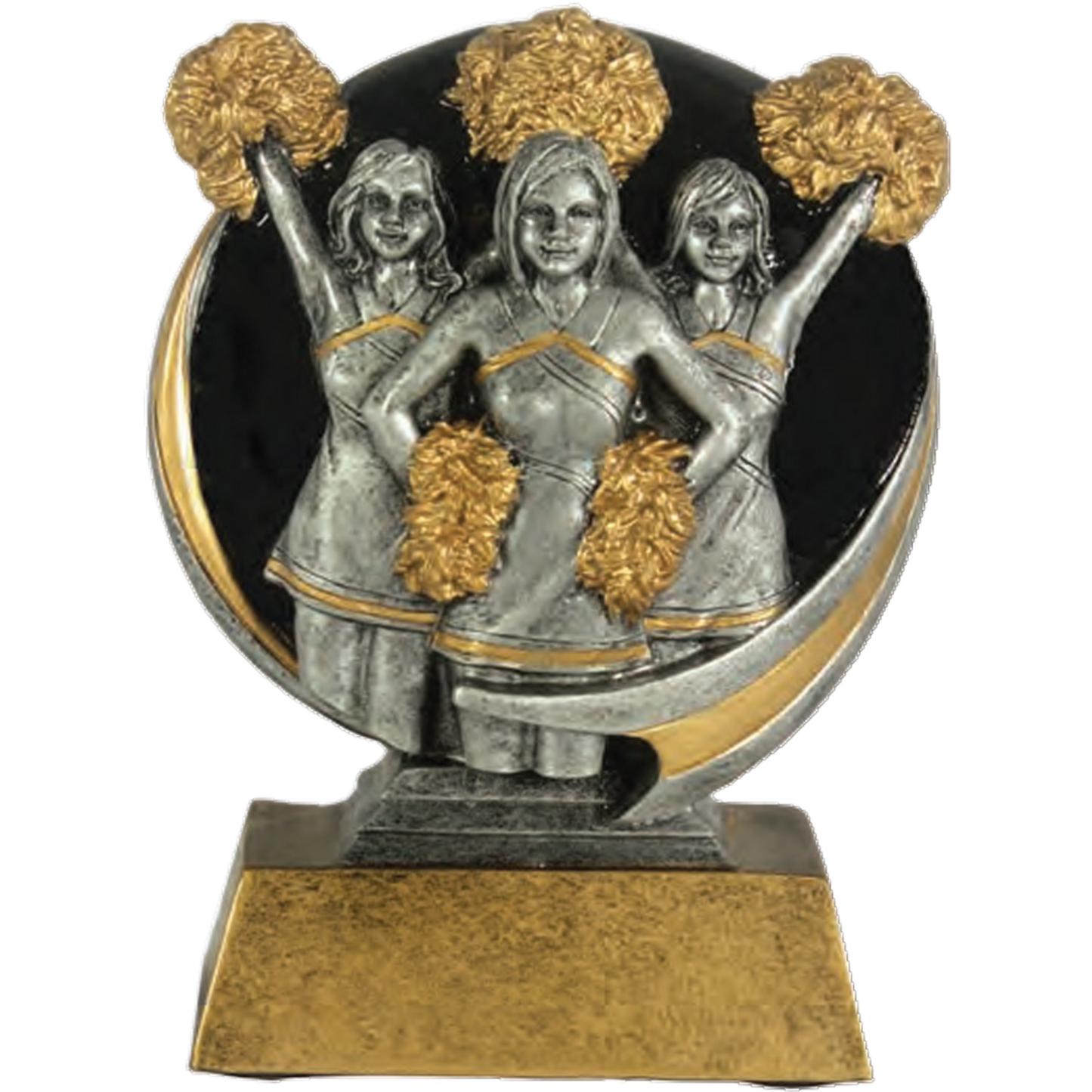 Color 3D Cheerleader Award 5"