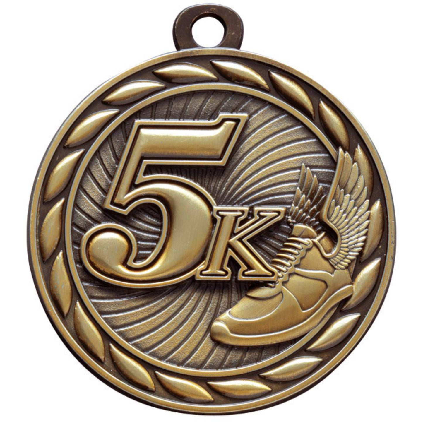 Scholastic Marathon 5K Medal 2" / Gold