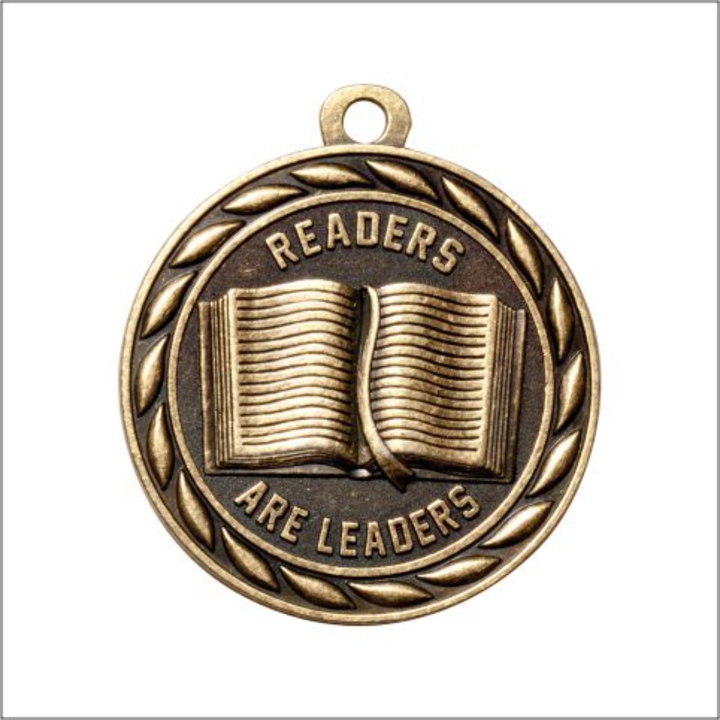 Scholastic Readers Are Leaders Medal 2" / Gold