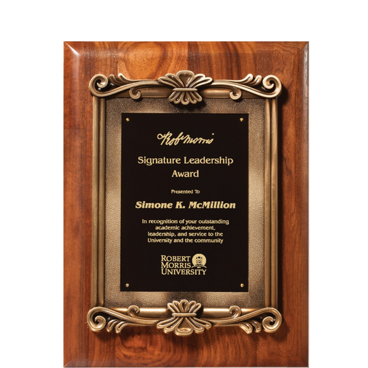 Barhill Elite Walnut Plaque 9" x 12" / Walnut