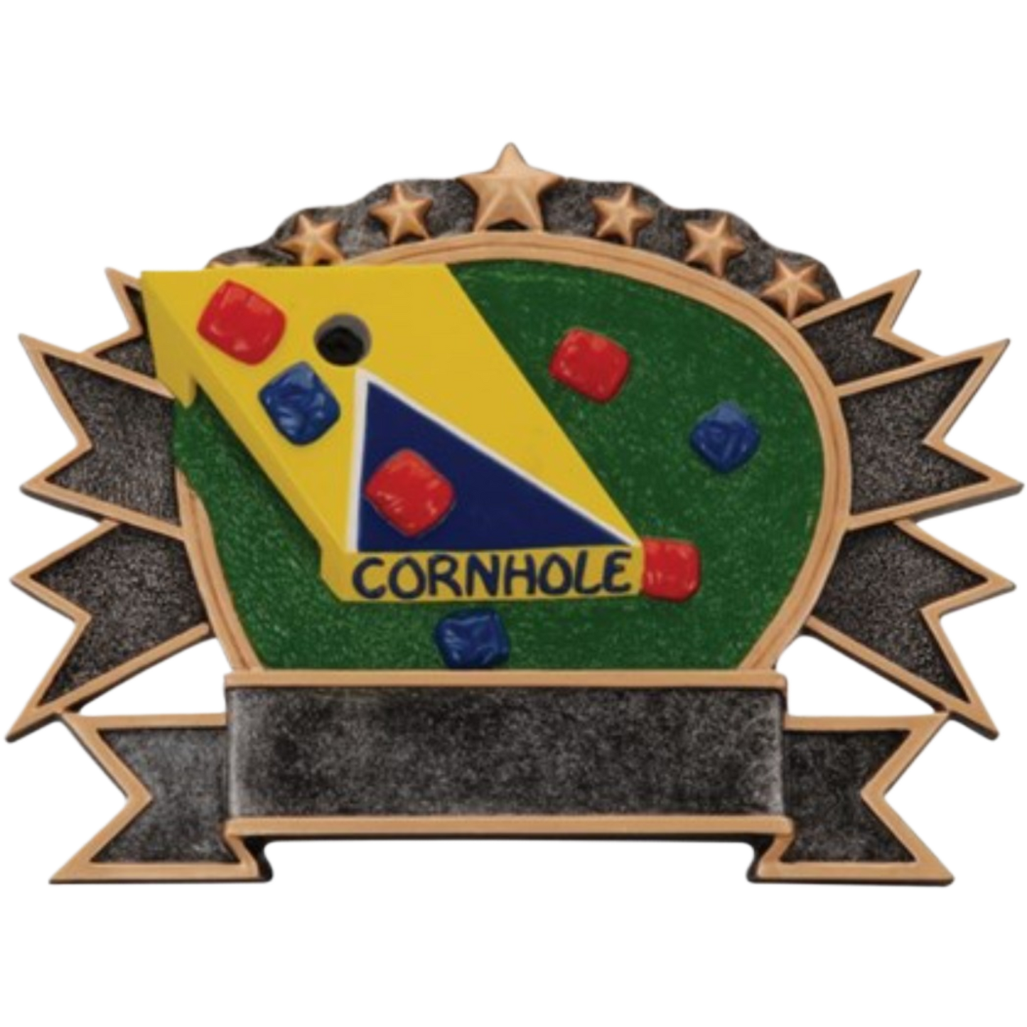 Bursting Cornhole Award 6.75"
