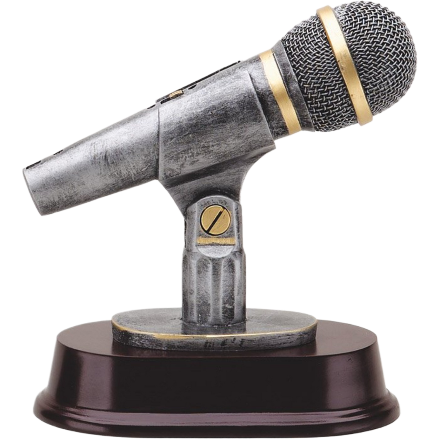 Silver Microphone Award 6.5"