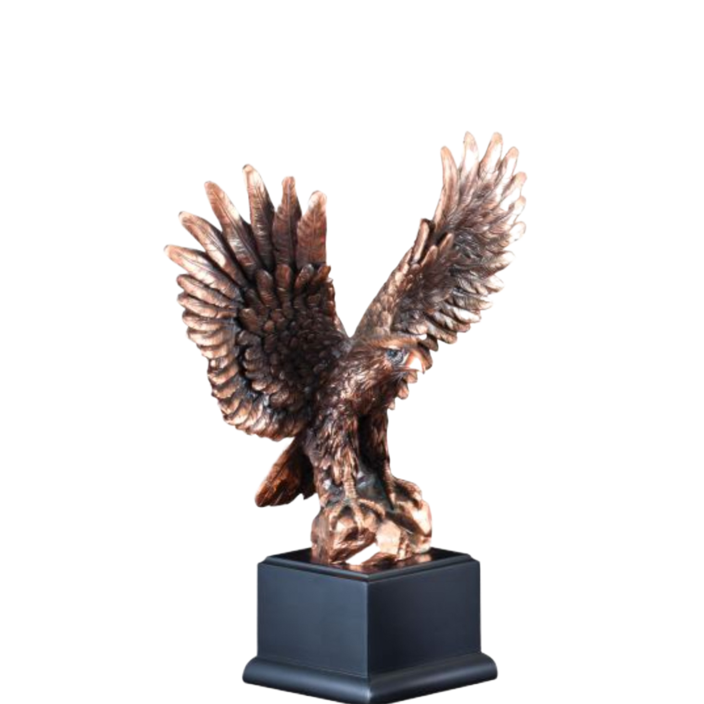 Bronze Perched Eagle Award 9.5"