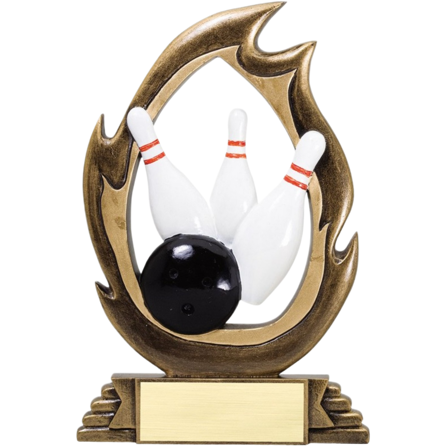 Flame Series Bowling Award 7.25"