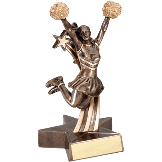 Super Star Cheerleader Award 6.5"