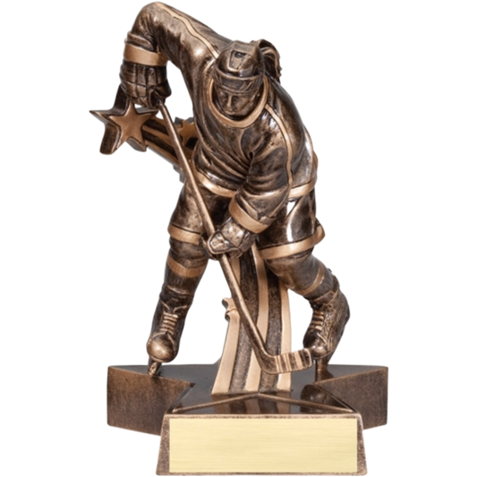 Super Star Female Hockey Award 6.5"