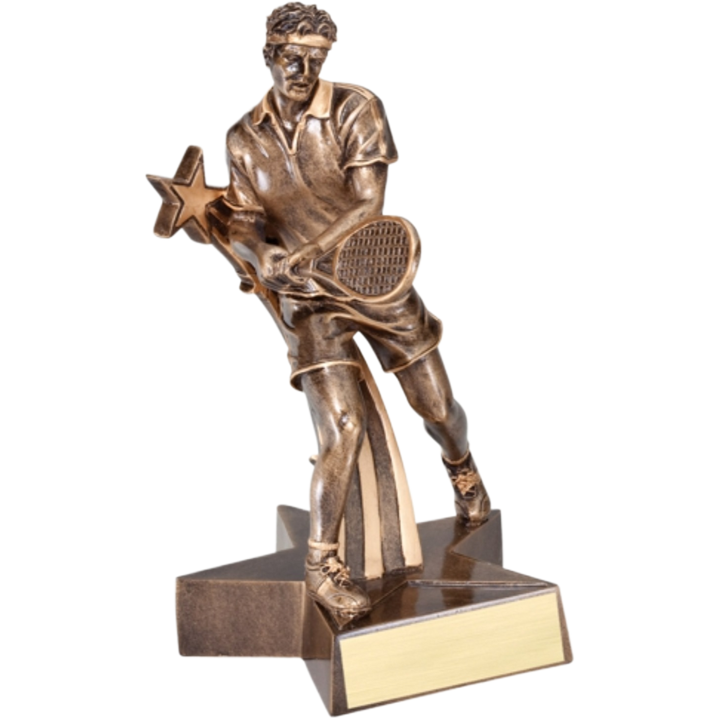 Super Star Male Tennis Award 6.5"