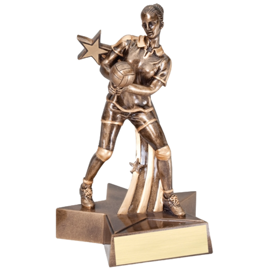 Super Star Volleyball Award 6.5"