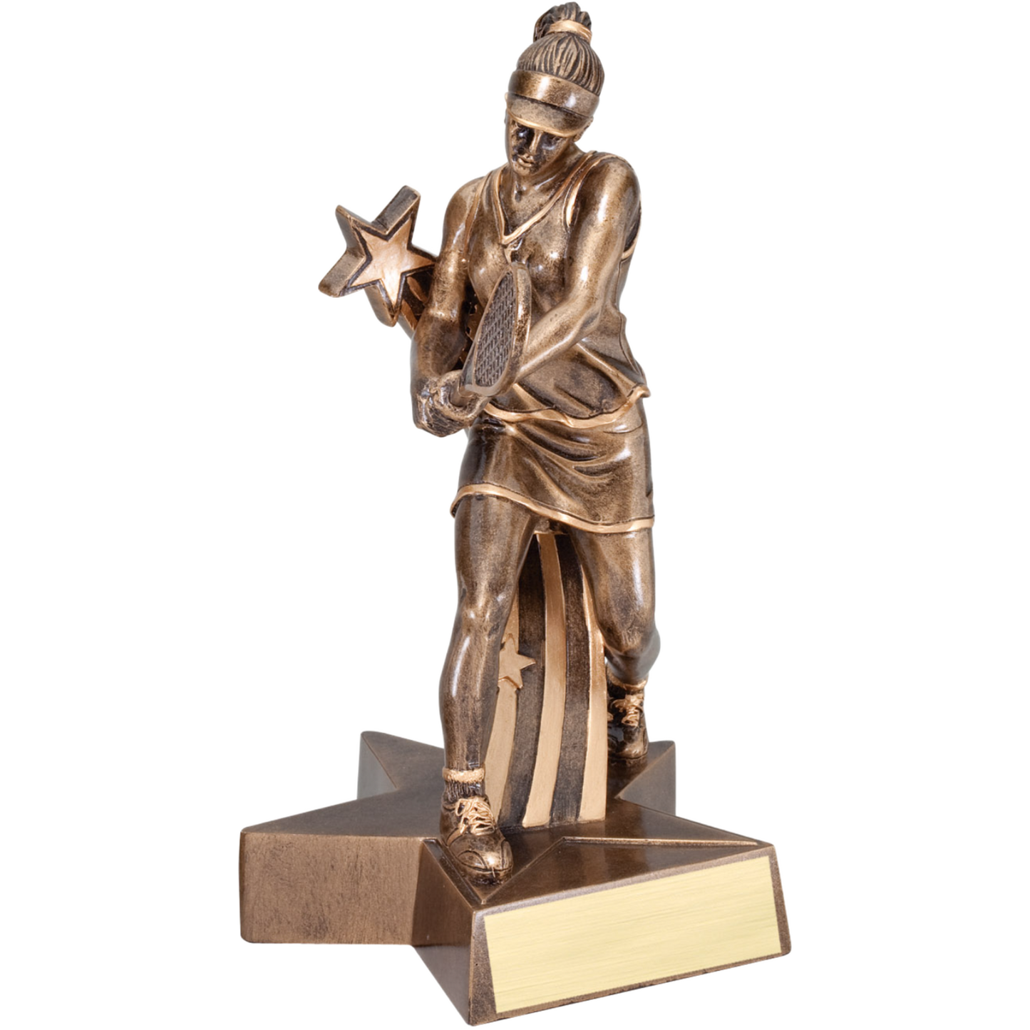 Super Star Female Tennis Award 8.5"