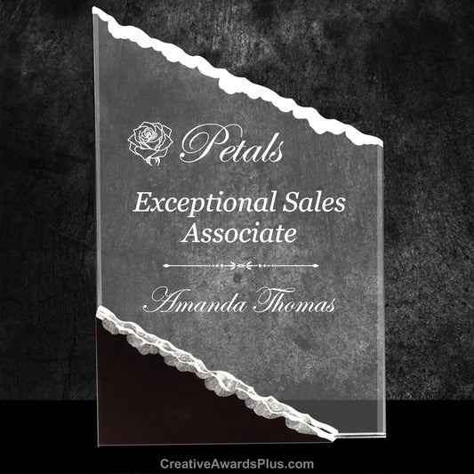 Mountain Acrylic Award 10.25" / Black