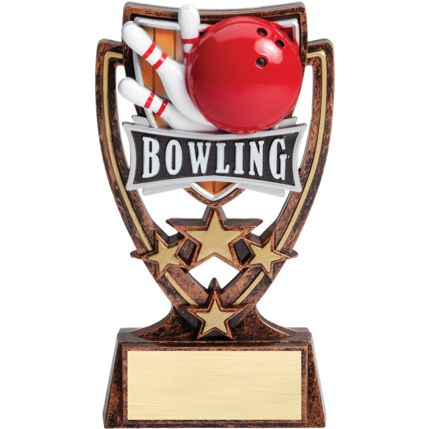 Four Star Bowling Award 6"
