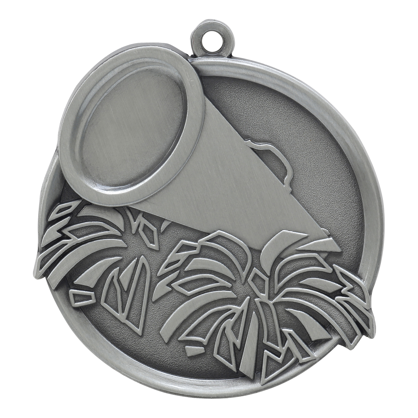 Mega Cheer Medal 2.25" / Silver