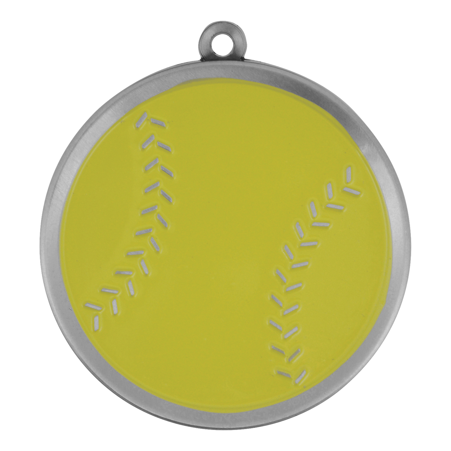 Mega Softball Medal 2.25" / Silver