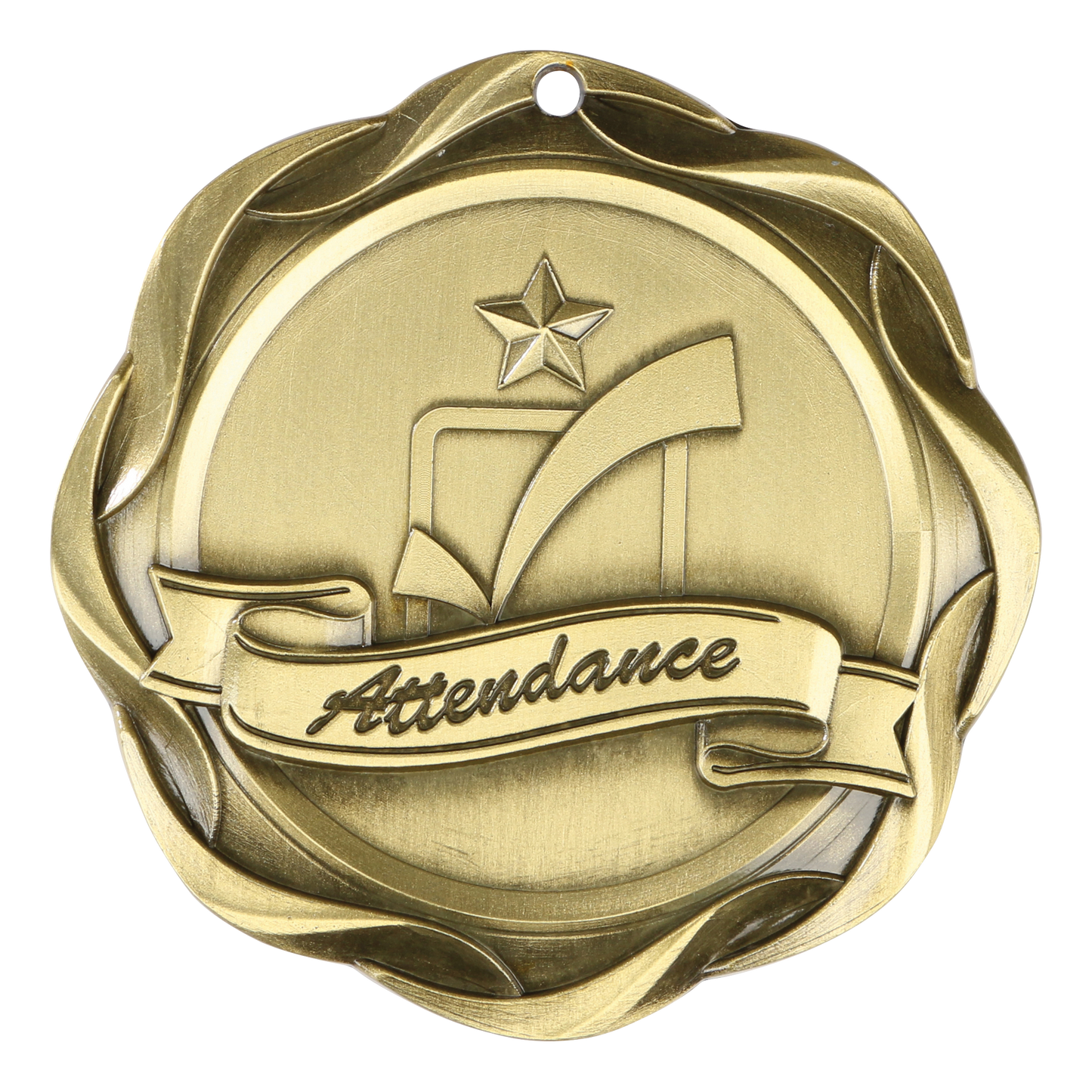 Fusion Attendance Medal 3" / Gold